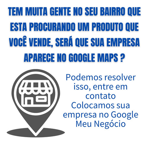 Gestão Google Meu Negócio | Google Maps | Pagamento Único
