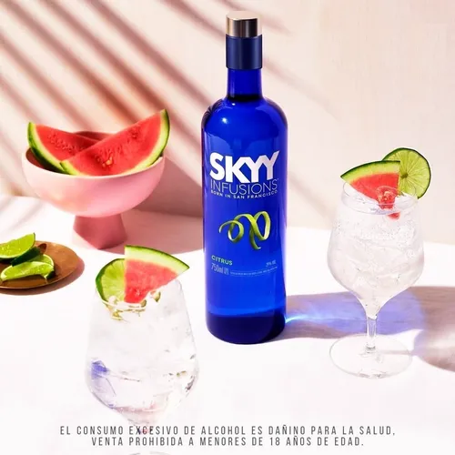 VODKA SKYY INFUSIONS X 750ML