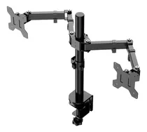 Comprar Brazo Soporte Doble Para 2 Monitores Base Escritorio 15-33