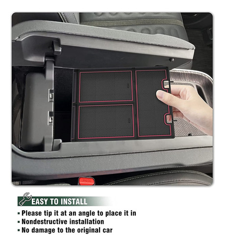Organizador De Console Central Para Rivian R1t R1s 2022 Armr