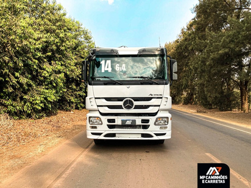 Imagem 11 de 15 de Cavalo Mecânico Mercedes-benz Actros 2646 6x4 2014 Branco
