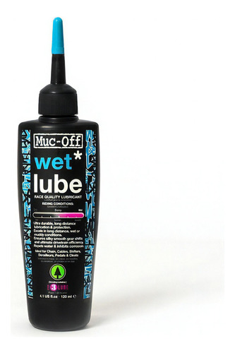 Lubrificante úmido Muc-off para correntes 120 ml. Lubrificante úmido