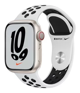 Apple Watch Nike Series 7 Gps+celular 41mm Blanco Estelar