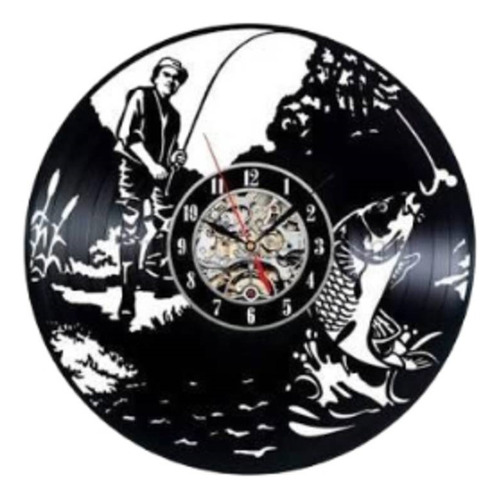 Reloj Corte Laser 0603 Pesca Pescador