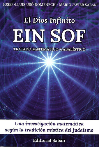Libro El Dios Infinito Ein Sof Tratado Matematico Cabalistic