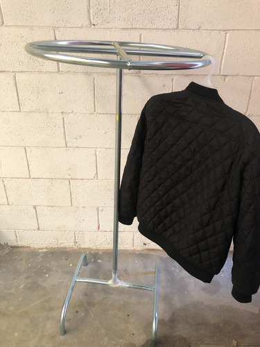 Blíster, Rack Para Ropa, Rack Redondo Galvanizado Desarmable