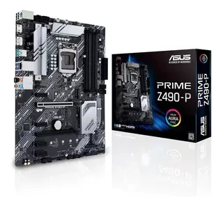 Asus Prime Z490-p Lga 1200 Intel 10th Gen Atx Motherboard
