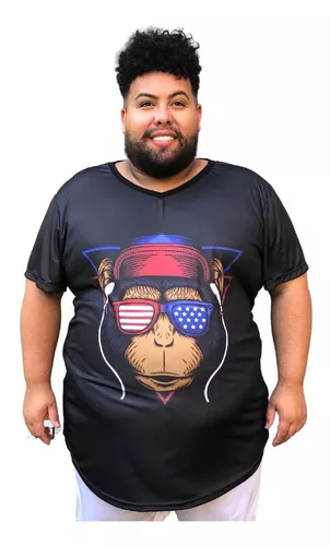 Camiseta Dry Fit Masculina Plus Size - Tok10 - Camiseta Masculina