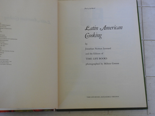 Latin American Cooking. Jonathan Norton  L653