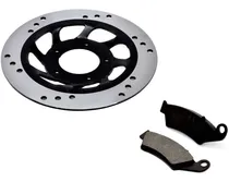 Comprar Disco Freio Dianteiro + Pastilhas Freio Biz 125 Ex 2013 2014