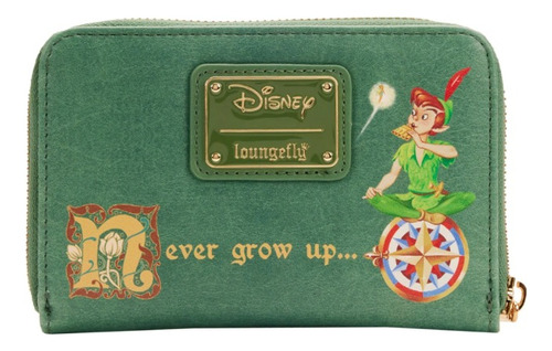 Cartera Loungefly De Disney Peter Pan Con Cremallera