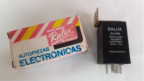 Destellador Electronico Ralux Iveco 24v