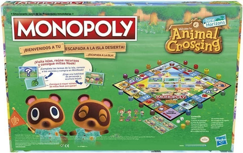 Monopoly Animal Crossing En Español Hasbro Gaming