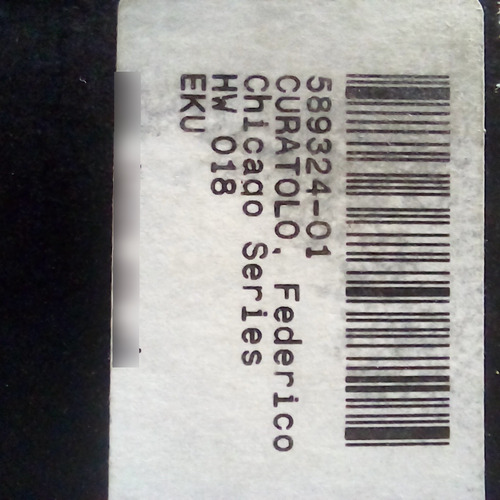 Federico Curatolo - Chicago Series (vinilo, 1995) Electronic Estándar