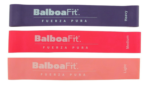 Set Kit Bandas Elasticas Fitness Isometricas Balboafit Yoga