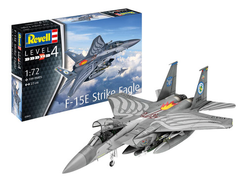Kit De Maqueta F-15 Eagle A Escala 172 Sin Barnizar