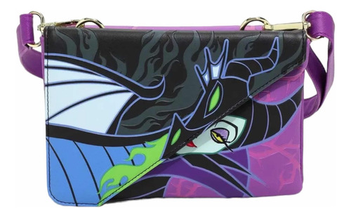 Crossbody Loungefly Dragón Maléfica Disney Original