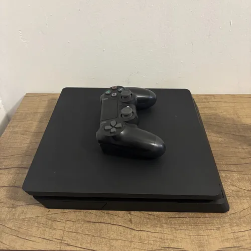 Playstation 4 Slim 1tb Completo + 4 Juegos Inmaculado Negro (Usado)