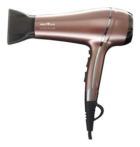 Secador de cabelo Britânia BSC3000 rose gold 127V