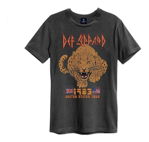 Remera Def Leppard 100% Algodon Icaro Remeras Local 