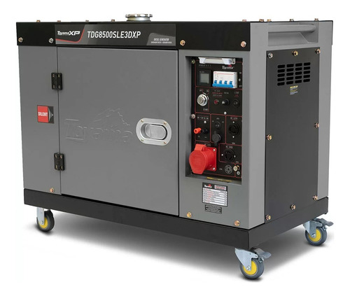 Gerador Energia Cabinado A Diesel 4t 498cc 7,5kva Trif Pe