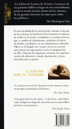 Libro Call Me By Your Name, Llamame Por Tu Nombre, Dhl