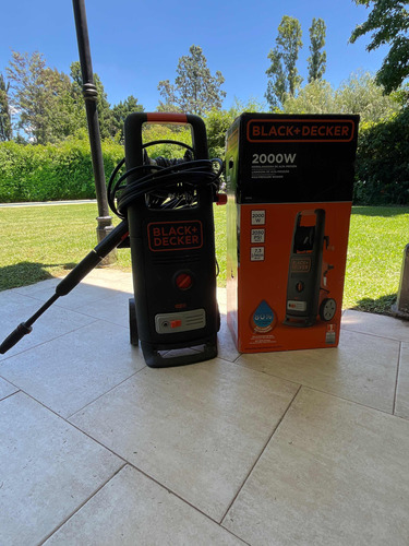 Hidrolavadora Black + Decker 2000 Wats De Alta Presión