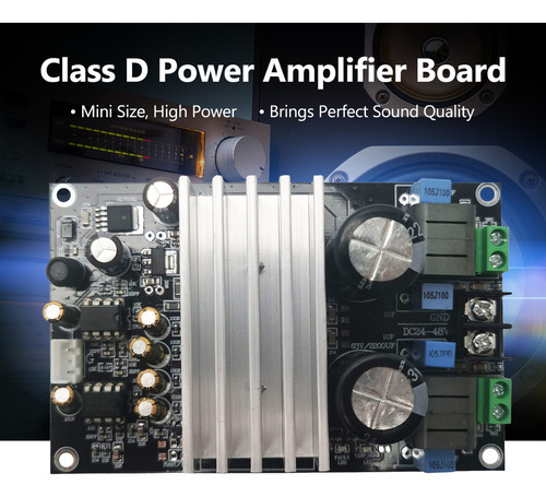 Placa Amplificadora Potente Tpa3255... Ch 300w.300w Para A