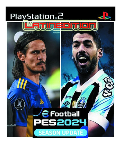 Pes 2024 Actualizado Sud Ps2.  Con 4 Cuadros Uruguayos!!