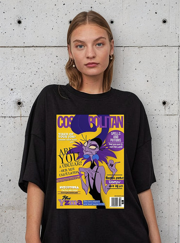 Remera Yzma Locuras Del Emperados Portada Personalizada