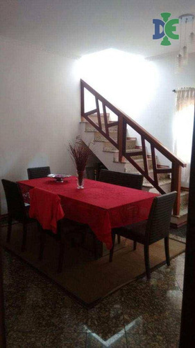 Sobrado Com 4 Dormitórios À Venda, 310 M² Por R$ 650.000 - Jardim Santa Maria - Jacareí/sp - So0055