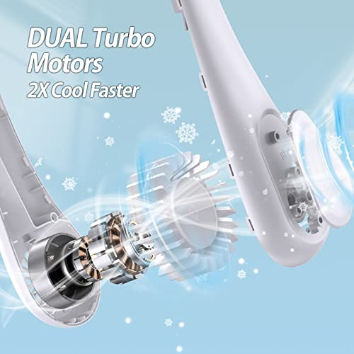 Ventilador Cuello Sin Aspas Recargable 5000mah Personal