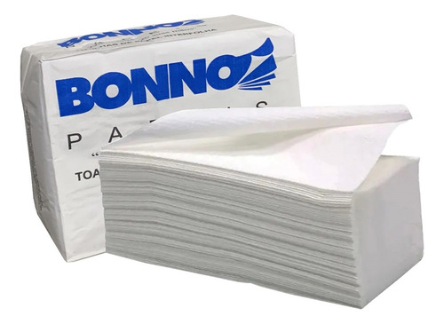 Papel Toalha Interfolhado Branco 100% Celulose C/2000 (2pct)