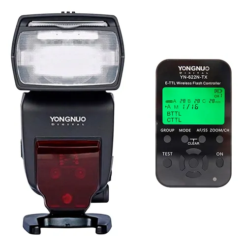 Combo Flash Yn685 Ttl C/radio + Radio Yn622 Tx Para Nikon