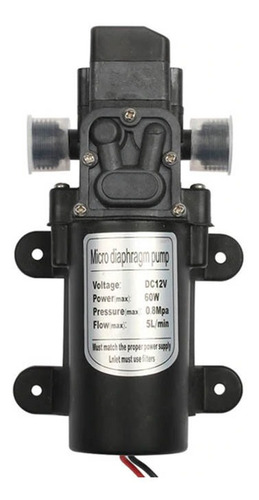 Bomba De Agua 12v 0.8mpa 5l/min Con Interruptor Automático