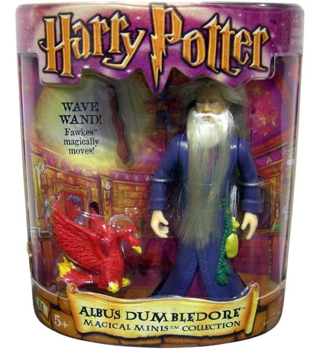 Imagem 2 de 2 de Raro Boneco Dumbledore Mattel Ed 2001 12cm - Harry Potter