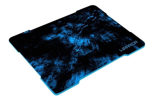 Mouse Pad Gamer Multilaser Ac288 Warrior De Tecido 34cm X 25cm Azul