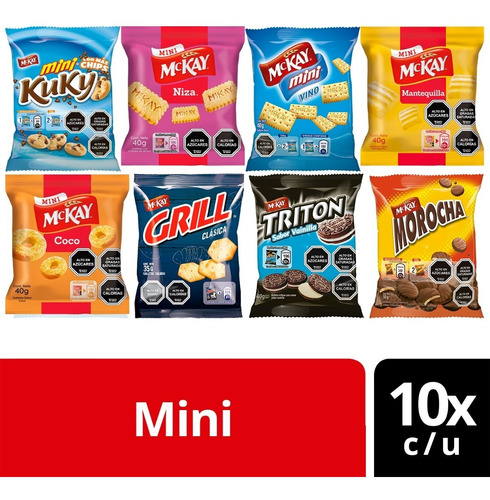 Imagen 1 de 5 de Galleta Nestlé® Mckay® Mini Colaciones Pack X60