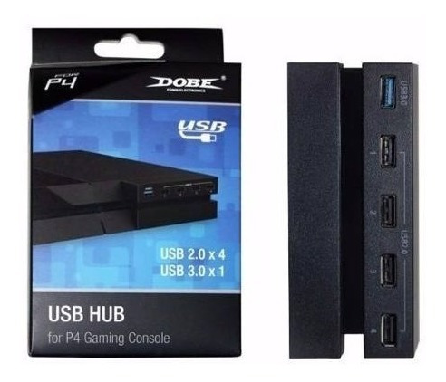 Usb Hub 5 Port Playstation 4 Un Puerto 3.0 Ps4