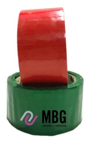 Imagen 2 de 5 de Cinta Adhesiva De Colores 48mm X50m Pack 2 Unidades