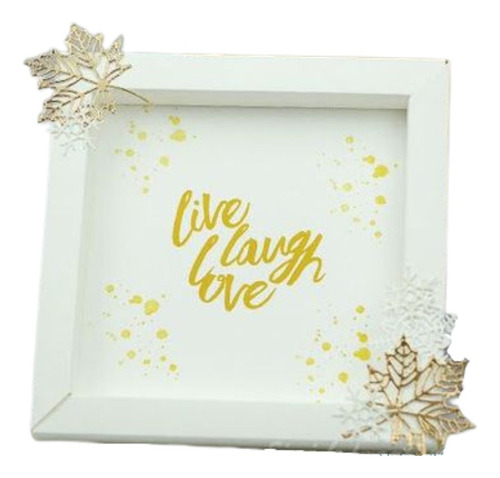 Suaje Troquel Cortar Papel Marco Shadowbox 3d Scrapbook Foto