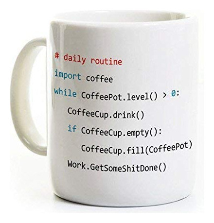 Taza Café Programador Python - Regalo Para Desarrolladores