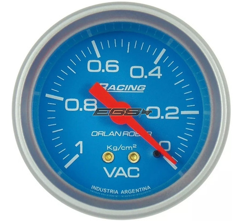 Vacuometro Presion Vacio Adm. 1kg 52mm Orlan R.  Racing 311