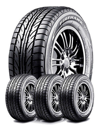 Kit 4u 185/60 R15 84 H Firehawk Fh900 Firestone Envío $0