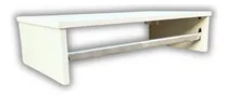 Comprar Cabideiro Suspenso, Em Mdf Branco 15mm,com Haste De Metal.