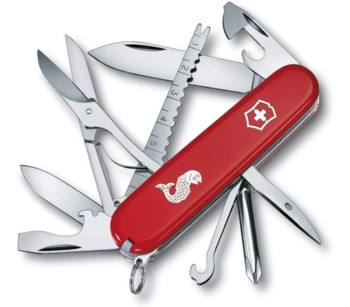 Imagen 1 de 1 de Navaja Victorinox Fisherman 18 Fun 1.4733.72