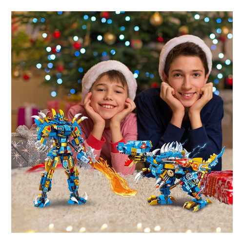 Kits De Construcción De Dinosaurios Stem 2 En 1 Spinosaurus,