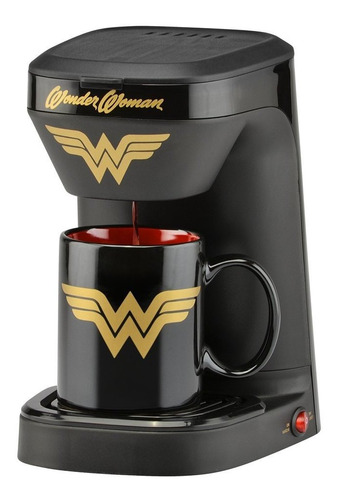 Dc Wonder Woman - Cafetera De 1 Taza Con Taza