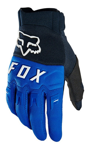 Luva Fox Dirtpaw Azul Original Lançamento