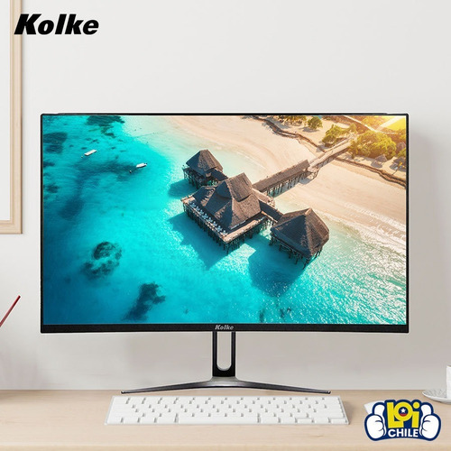 Imagen 8 de 8 de Monitor Kolke Curvo Led Full Hd 23.6 1920 X 1080 / 60hz. Loi